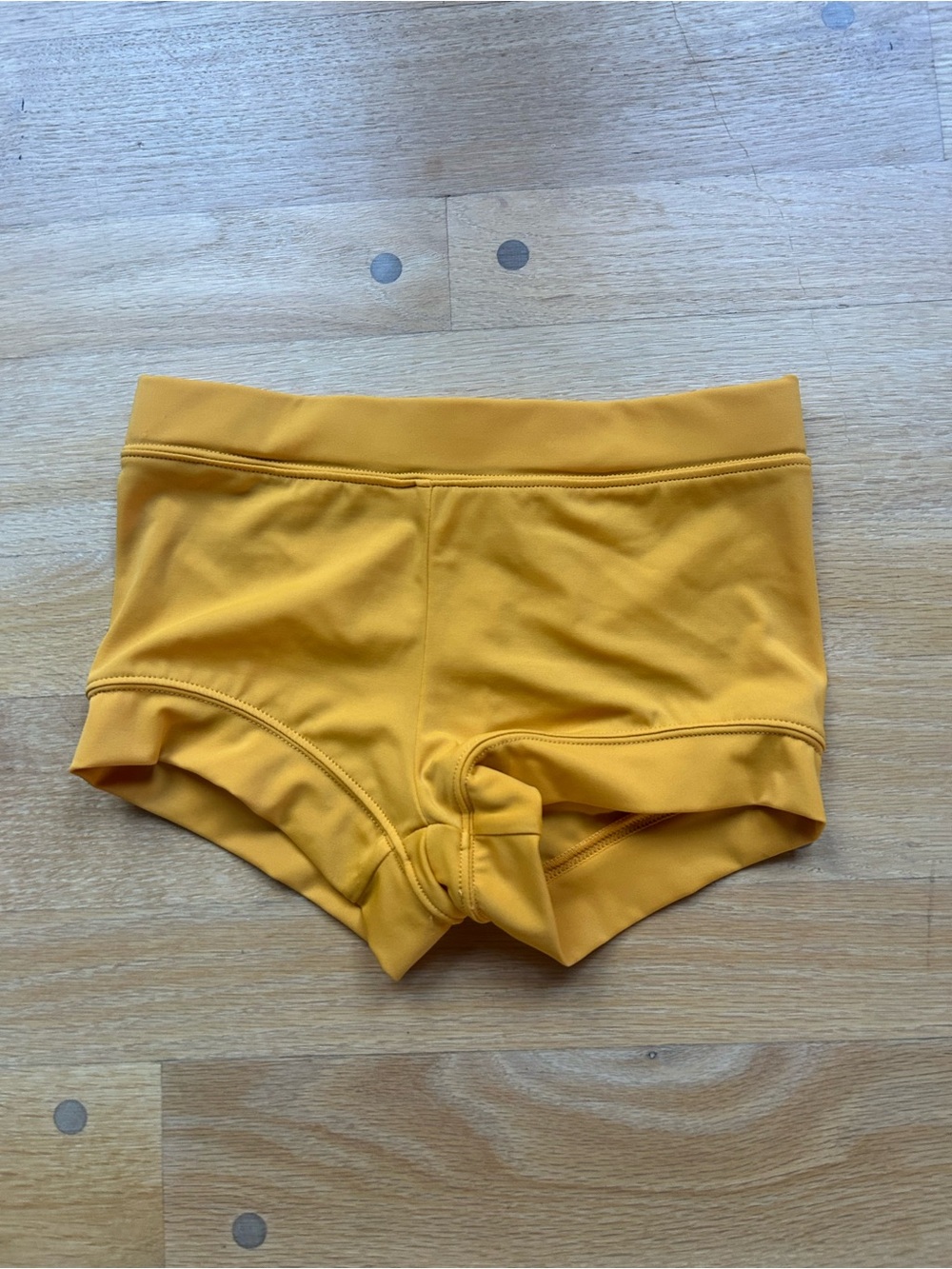 balera Kids Mustard Yellow Active Shorts